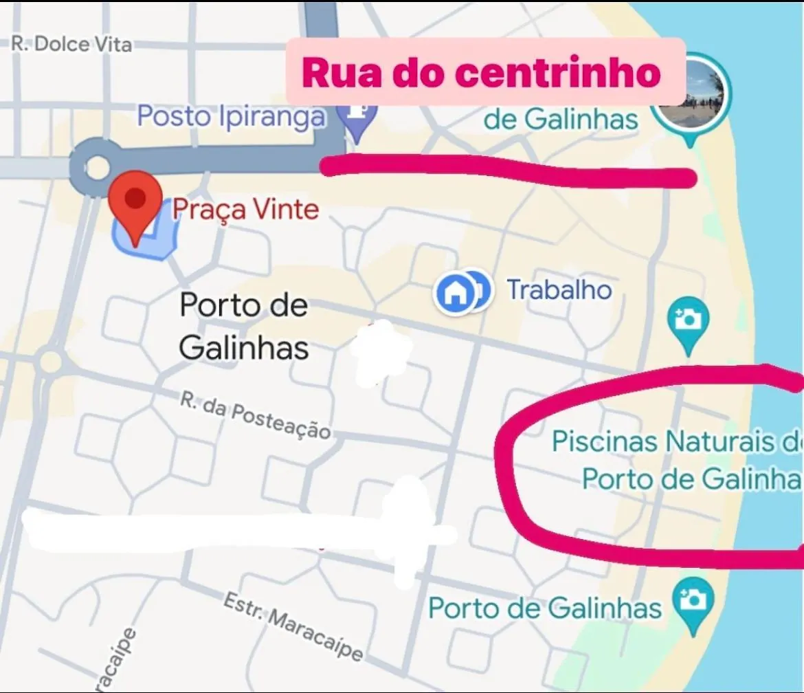 Apartmán Flat N8 Porto De Galinhas C Piscina Brazílie